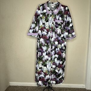 Vintage 80s Models Coat House Dress Pearl Snap Buttons Women’s Size 8 USA MADE